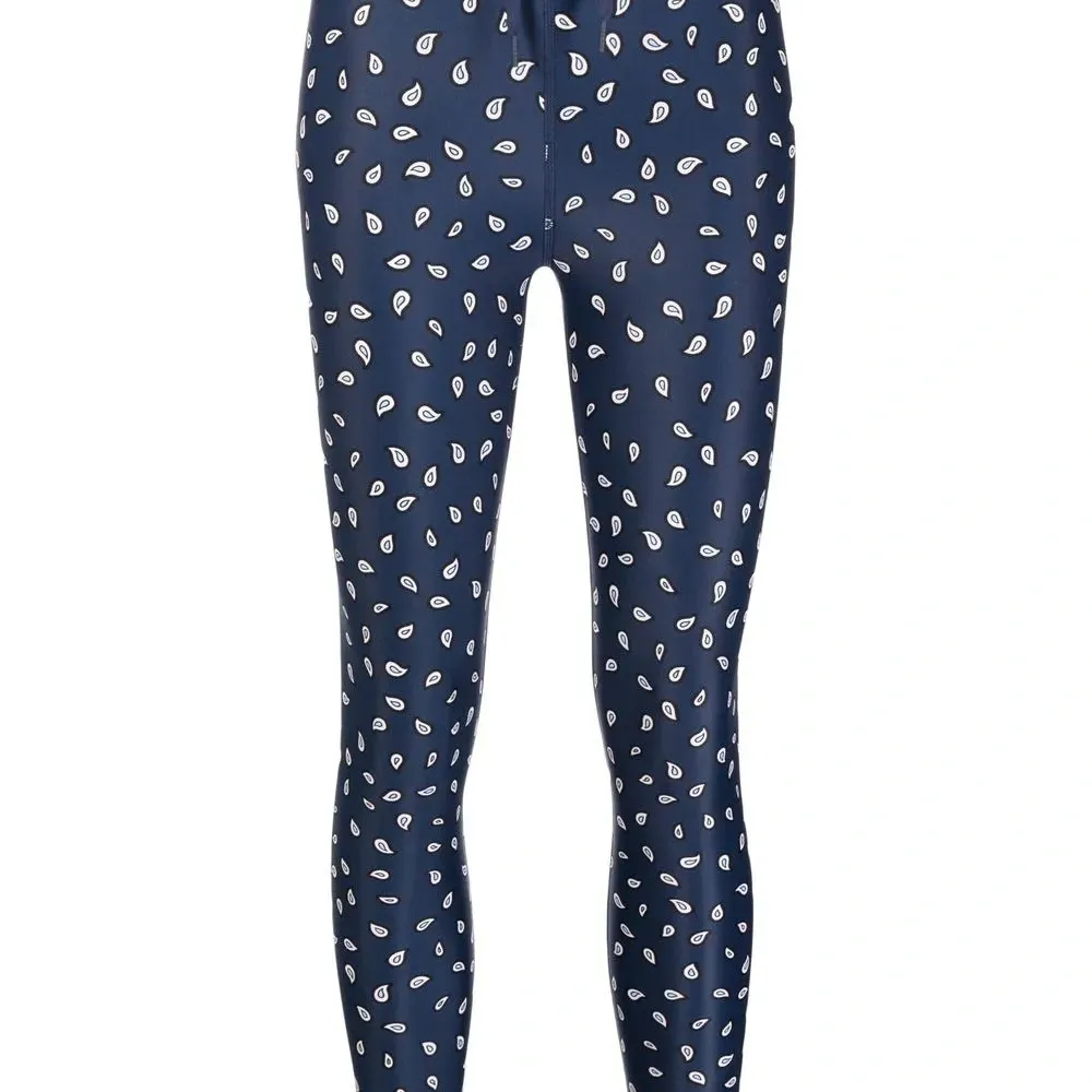 Спортивные легинсы с принтом пейсли