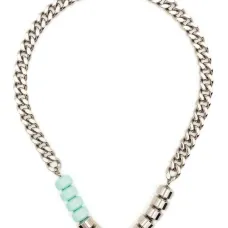 Цепочное колье с подвесками