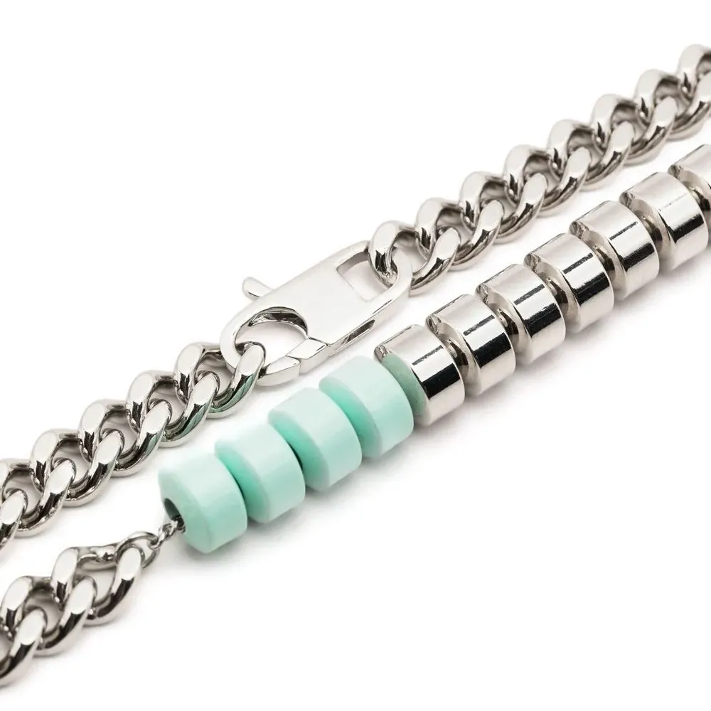 Цепочное колье с подвесками