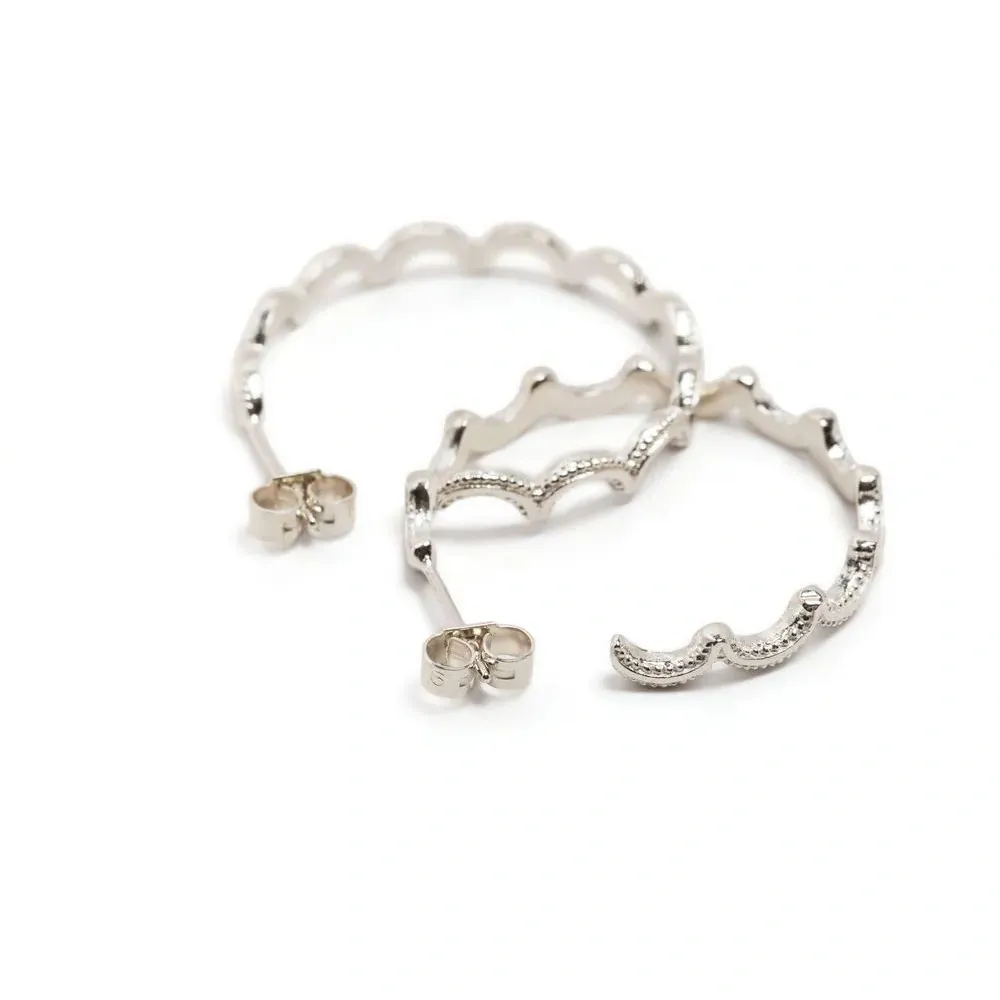 Серьги-кольца Magma Wiggle