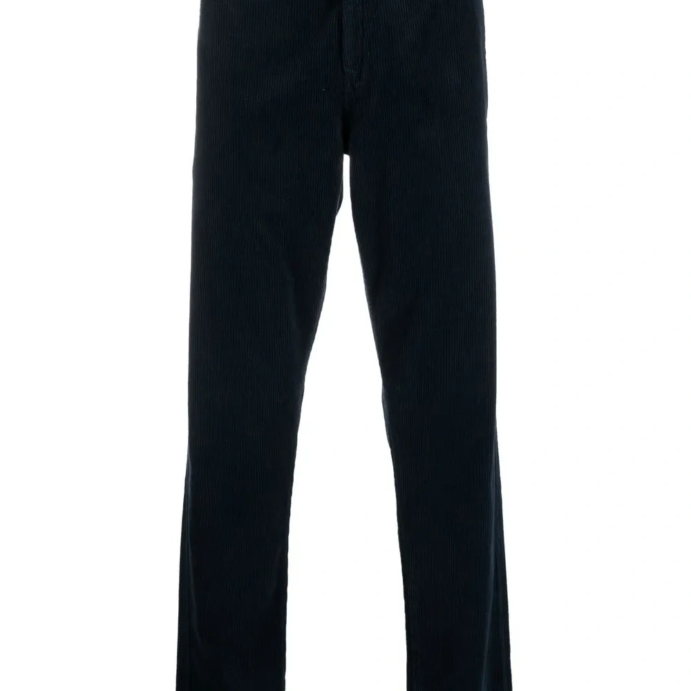 Вельветовые брюки прямого кроя