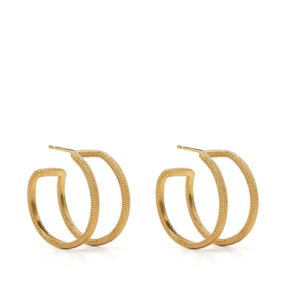 Серьги-кольца Maxilla