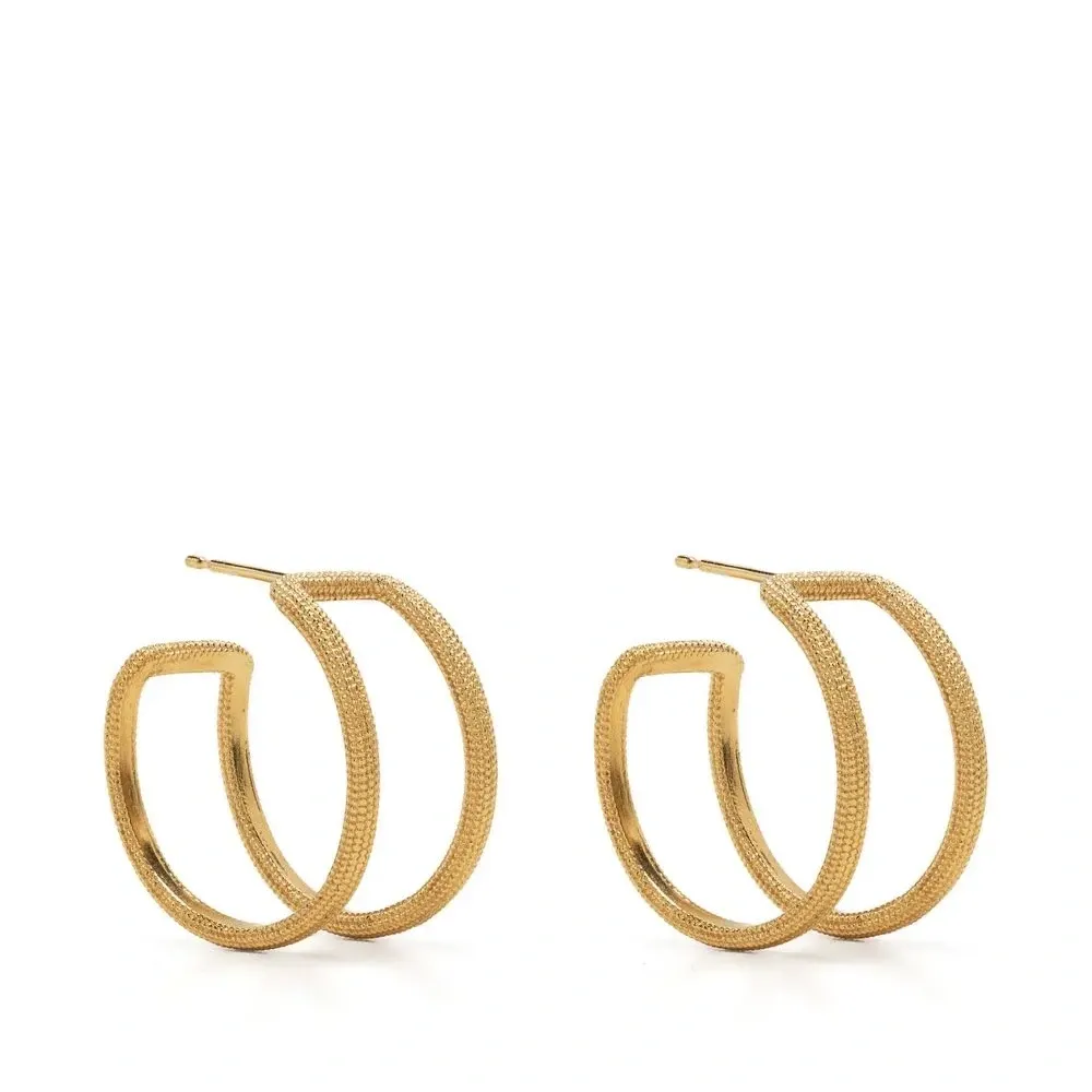 Серьги-кольца Maxilla