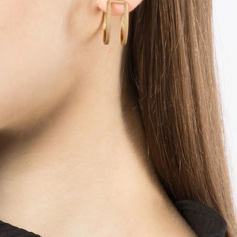 Серьги-кольца Maxilla