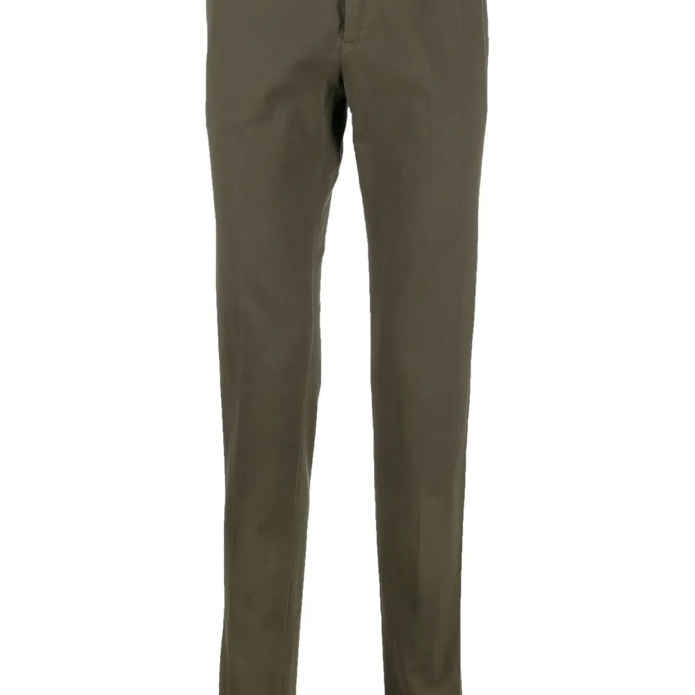 Прямые брюки средней посадки