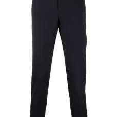 Брюки строгого кроя с подворотами