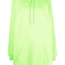 Платье-джемпер с капюшоном и логотипом