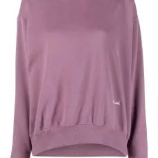 Джемпер с высоким воротником и вышитым логотипом