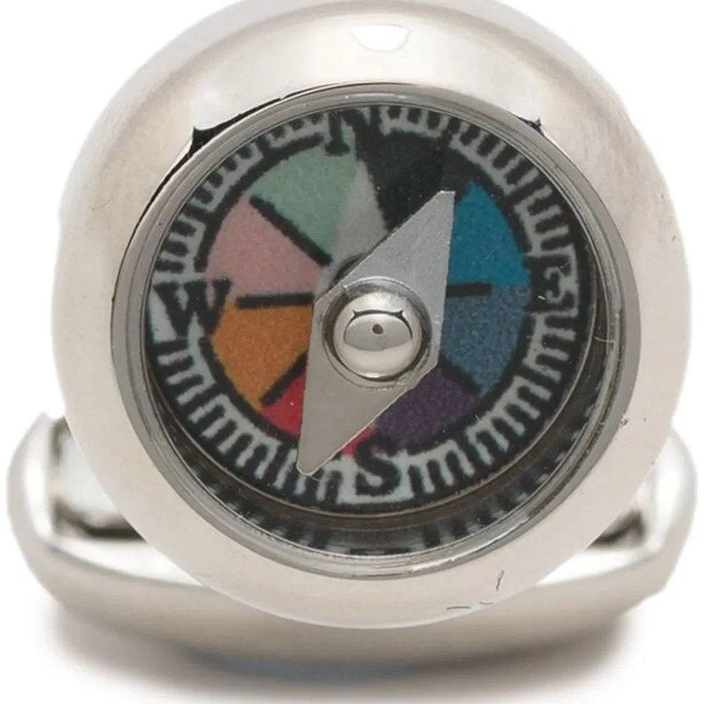 Запонки в виде компаса