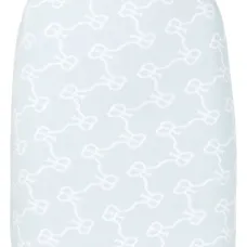 Трикотажная юбка с монограммой