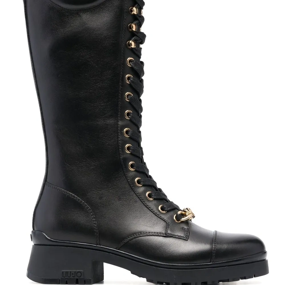 Сапоги Nancy на шнуровке