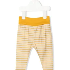 Брюки из органического хлопка в полоску