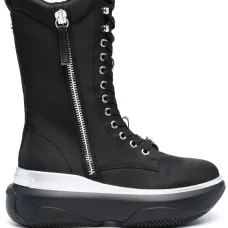 Сапоги June на шнуровке