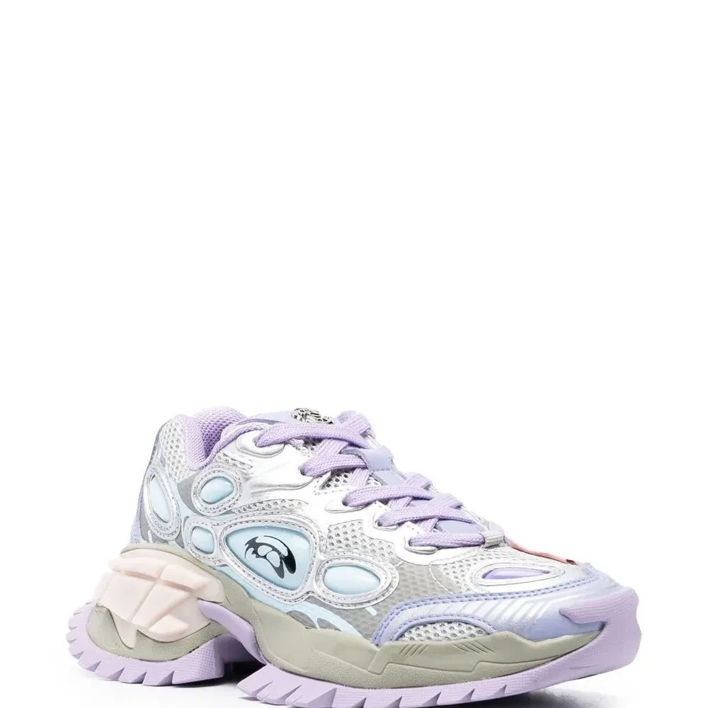 Кроссовки со вставками