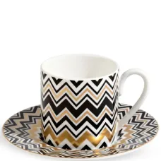 Набор Zig Zag из чашки и блюдца для кофе
