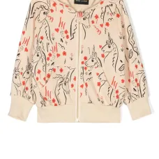 Худи на молнии с принтом Scottish Unicorns Худи на молнии с принтом Scottish Unicorns