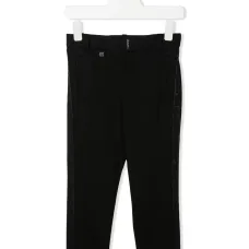 Брюки прямого кроя с логотипом