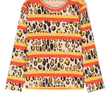 Топ с леопардовым принтом