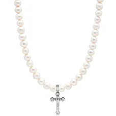 Жемчужное колье с подвеской