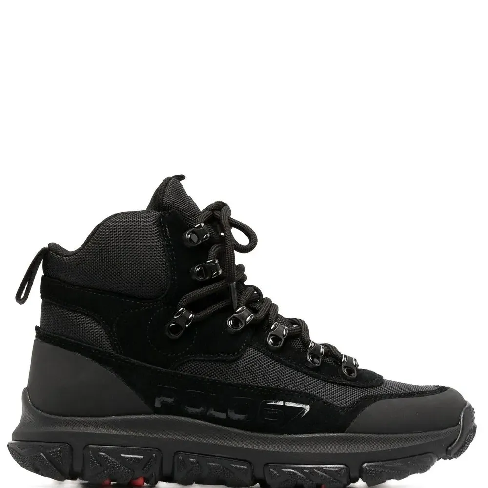 Ботинки со вставками