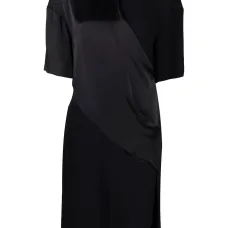 Платье-футболка с драпировкой Платье-футболка с драпировкой