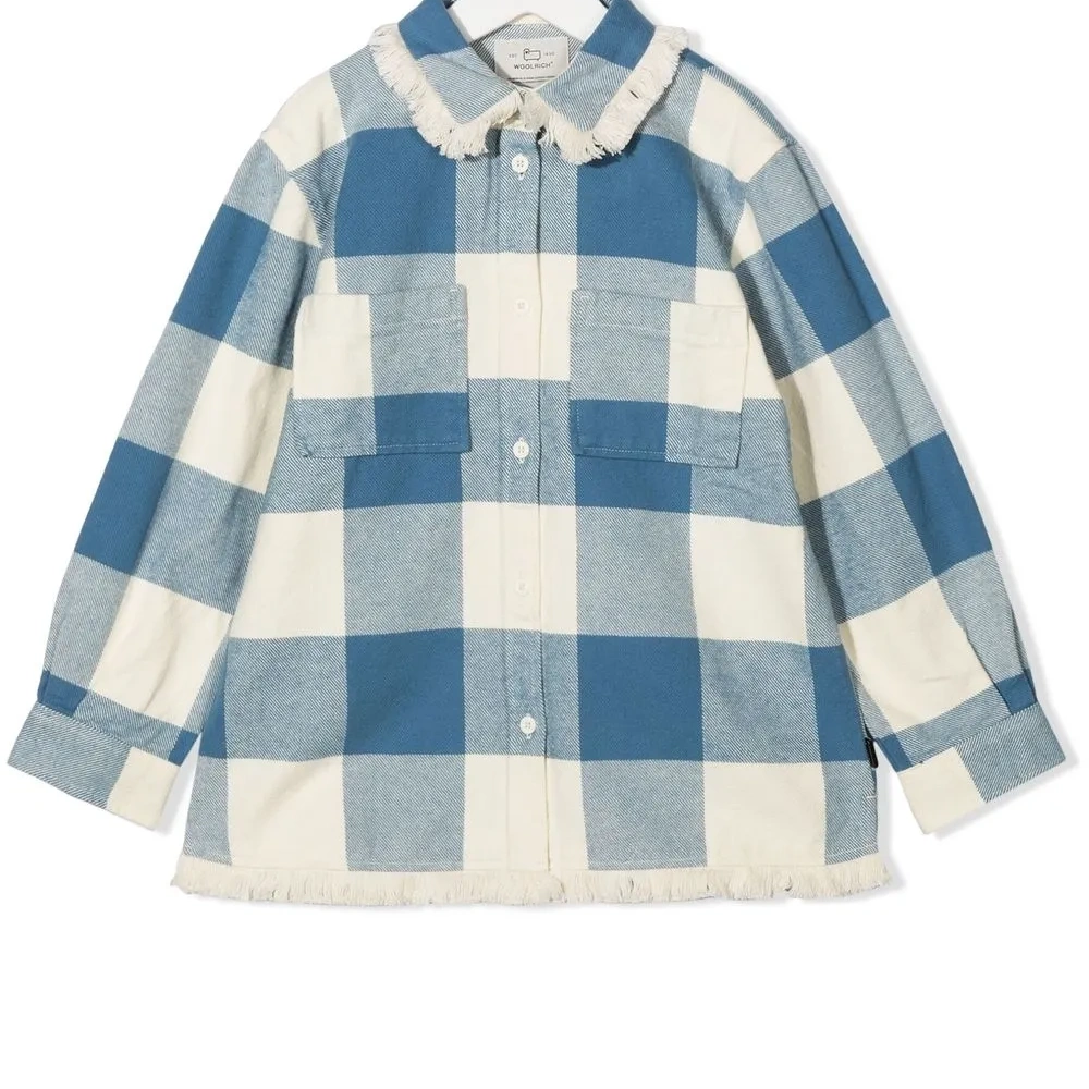 Фланелевая рубашка в клетку