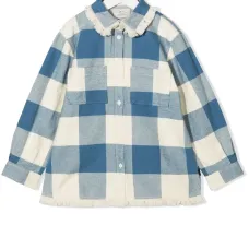 Фланелевая рубашка в клетку