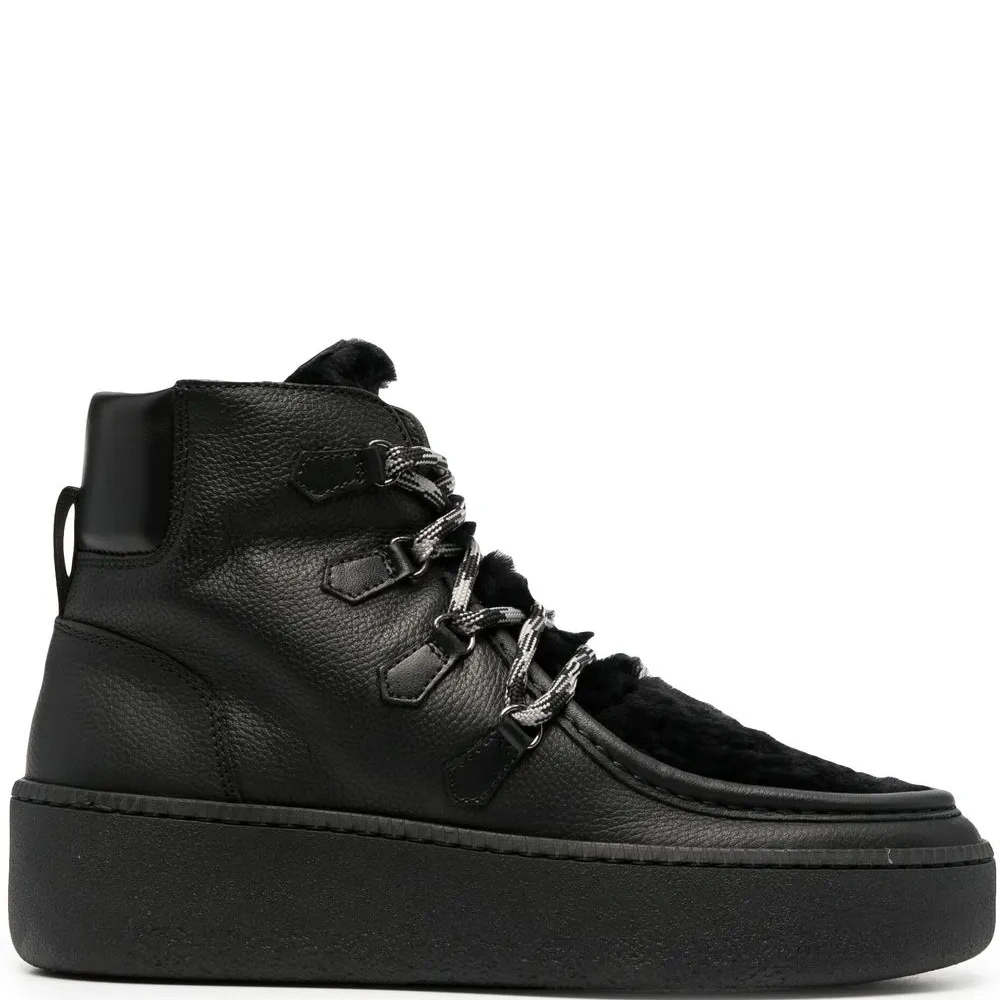 Кроссовки с искусственным мехом