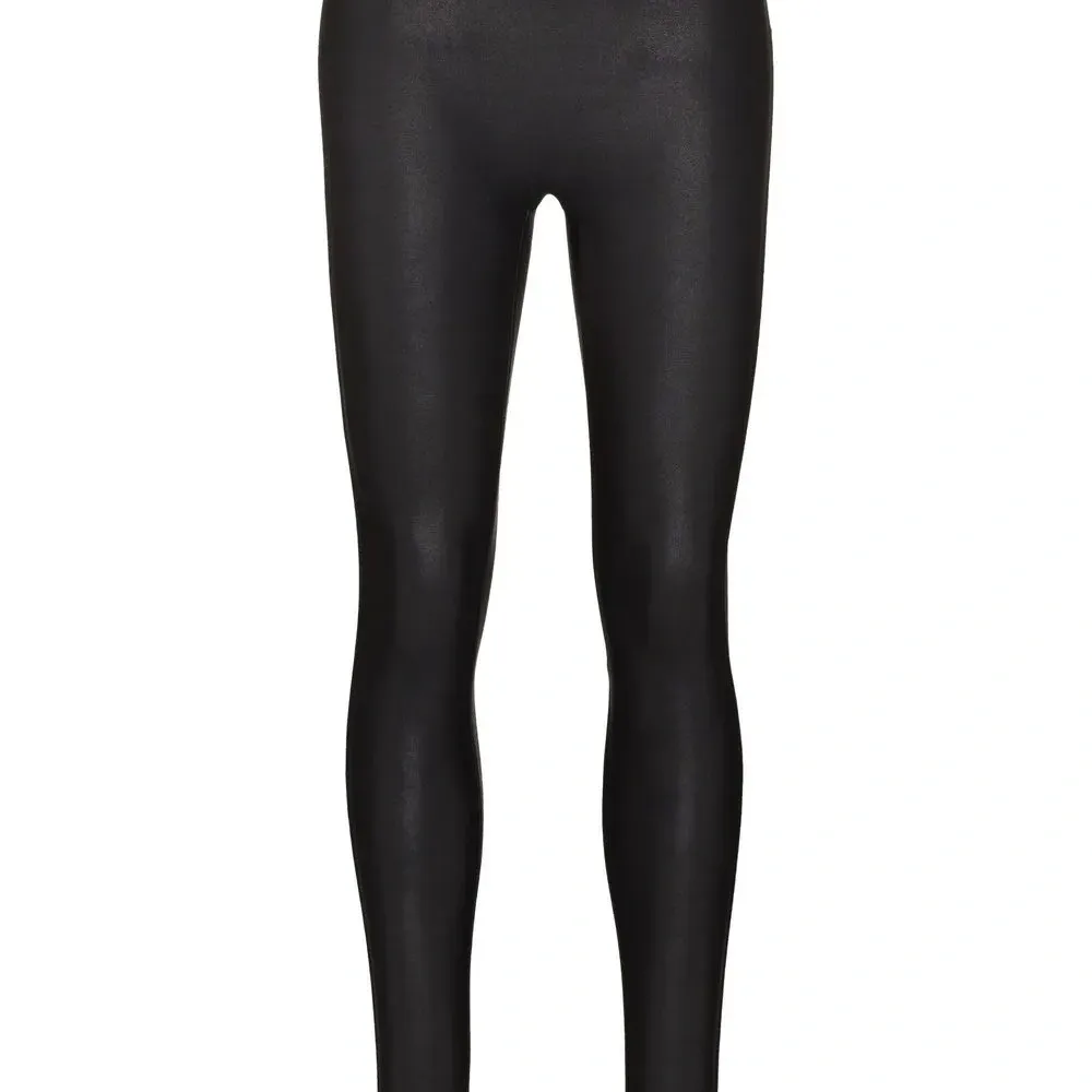 Легинсы из искусственной кожи