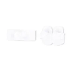 Комплект из повязки на голову и пинеток