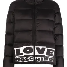 Пуховик с логотипом