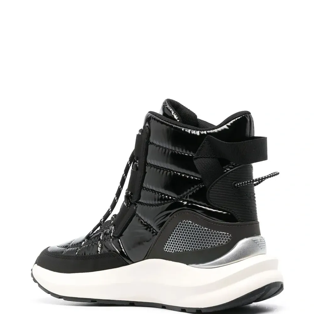 Высокие стеганые кроссовки Mountain