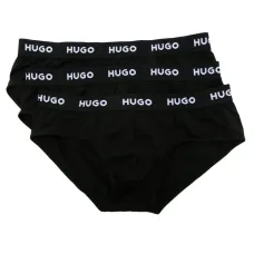 Комплект из трех трусов-брифов с логотипом