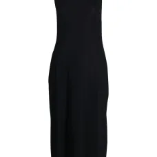 платье макси без рукавов