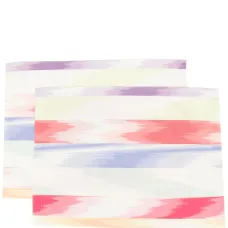 Салфетки с узором зигзаг