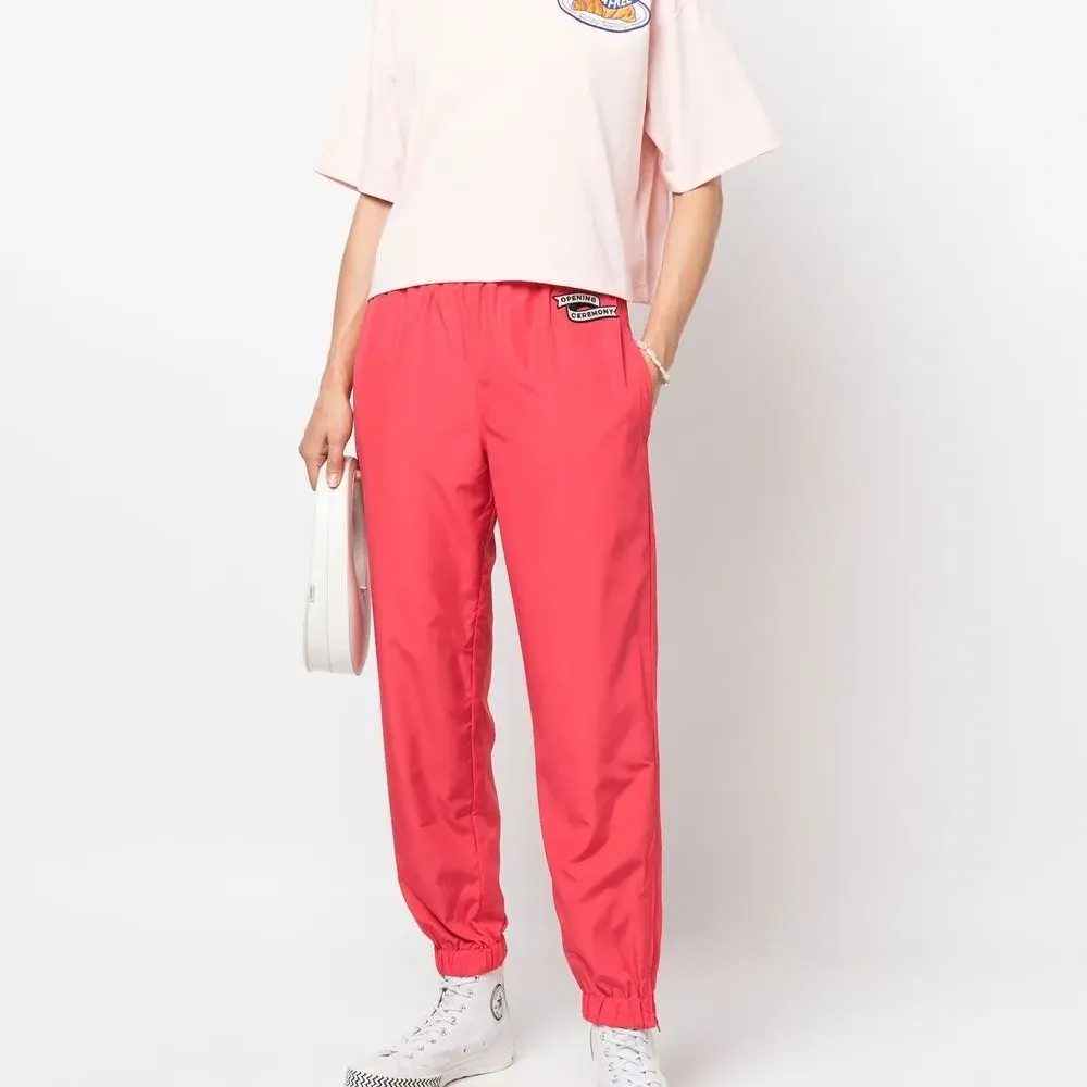 Джоггеры с нашивкой-логотипом