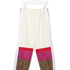 Спортивные брюки в стиле колор-блок