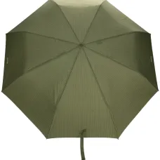 Зонт в тонкую полоску с логотипом