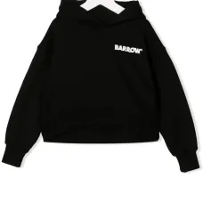 Укороченное худи с логотипом