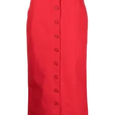 джинсовая юбка миди