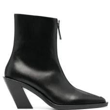 Ботильоны на блочном каблуке