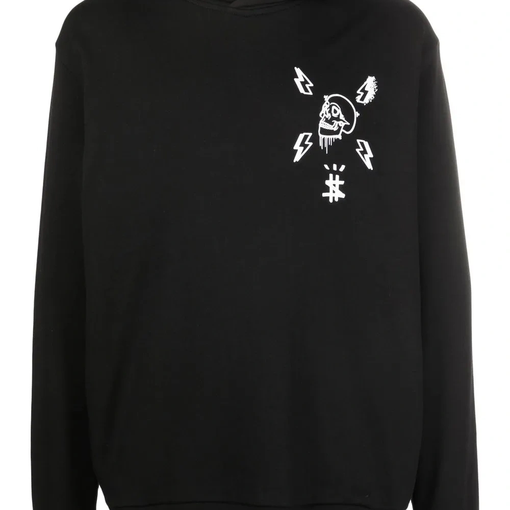 Худи с графичным принтом Skull