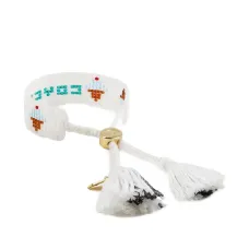 Браслет с бусинами "Мороженое"