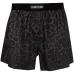 шелковые боксеры с леопардовым принтом