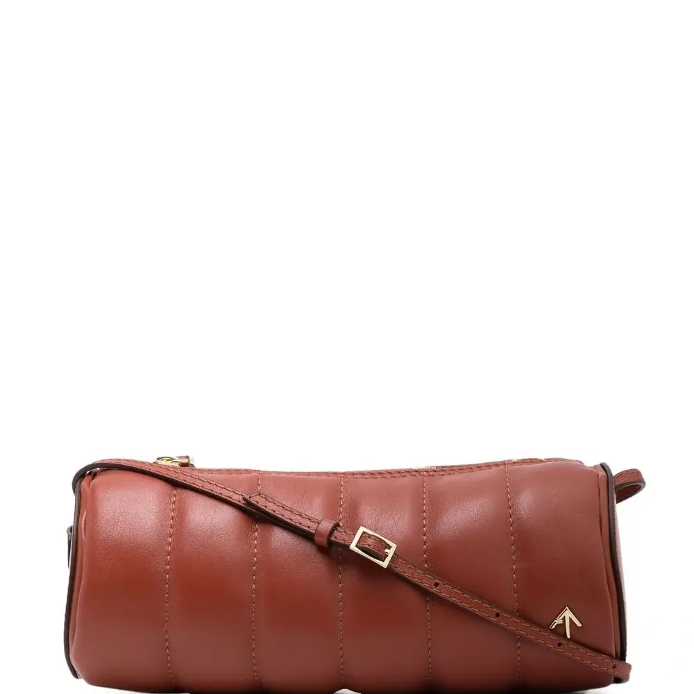 Сумка на плечо Padded Cylinder в рубчик