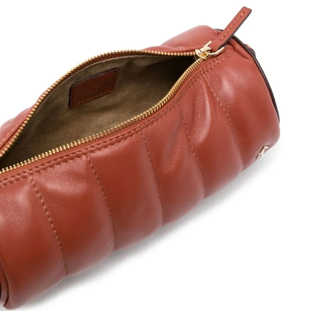 Сумка на плечо Padded Cylinder в рубчик