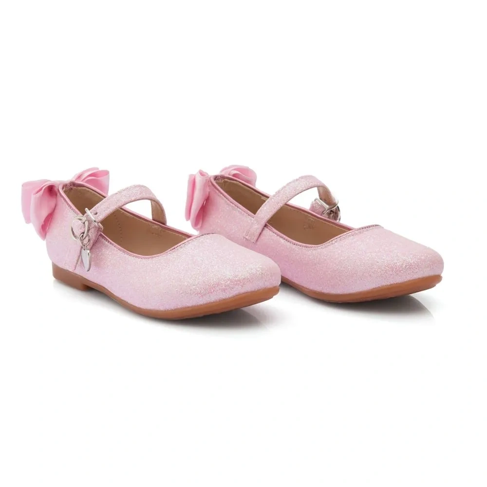Балетки с бантом