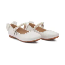 Балетки с бантом