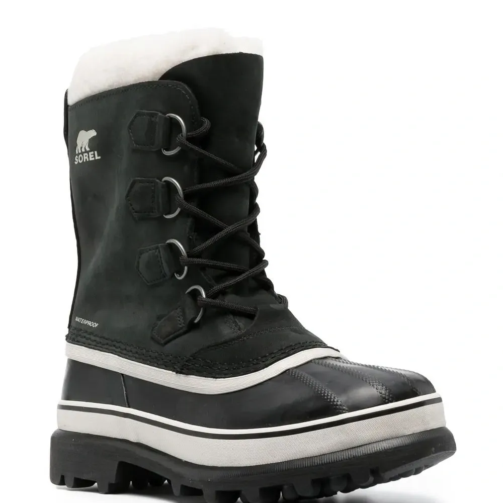 зимние ботинки Caribou на шнуровке