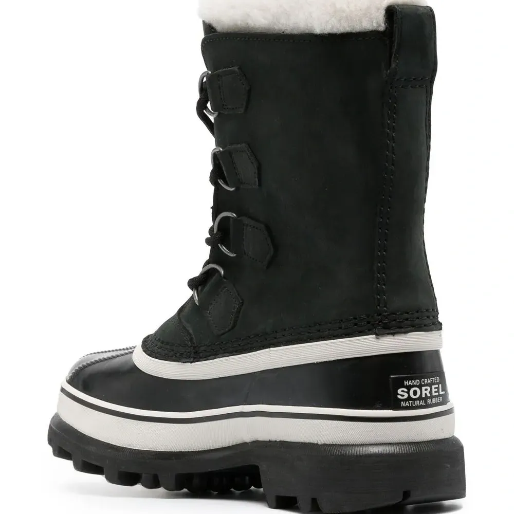 зимние ботинки Caribou на шнуровке